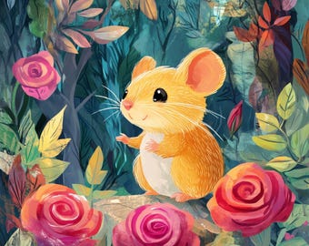 Página de muestra de ilustración de libros infantiles / Ilustrador, artista de libros infantiles para contratar / Cita de autor, autopublicación, encargos de ilustraciones