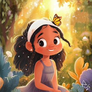 Children's Book Artist for Hire to Illustrate Your Children's Book! | Lauren Austin | Illustrator Kids Commissions Portrait Drawing