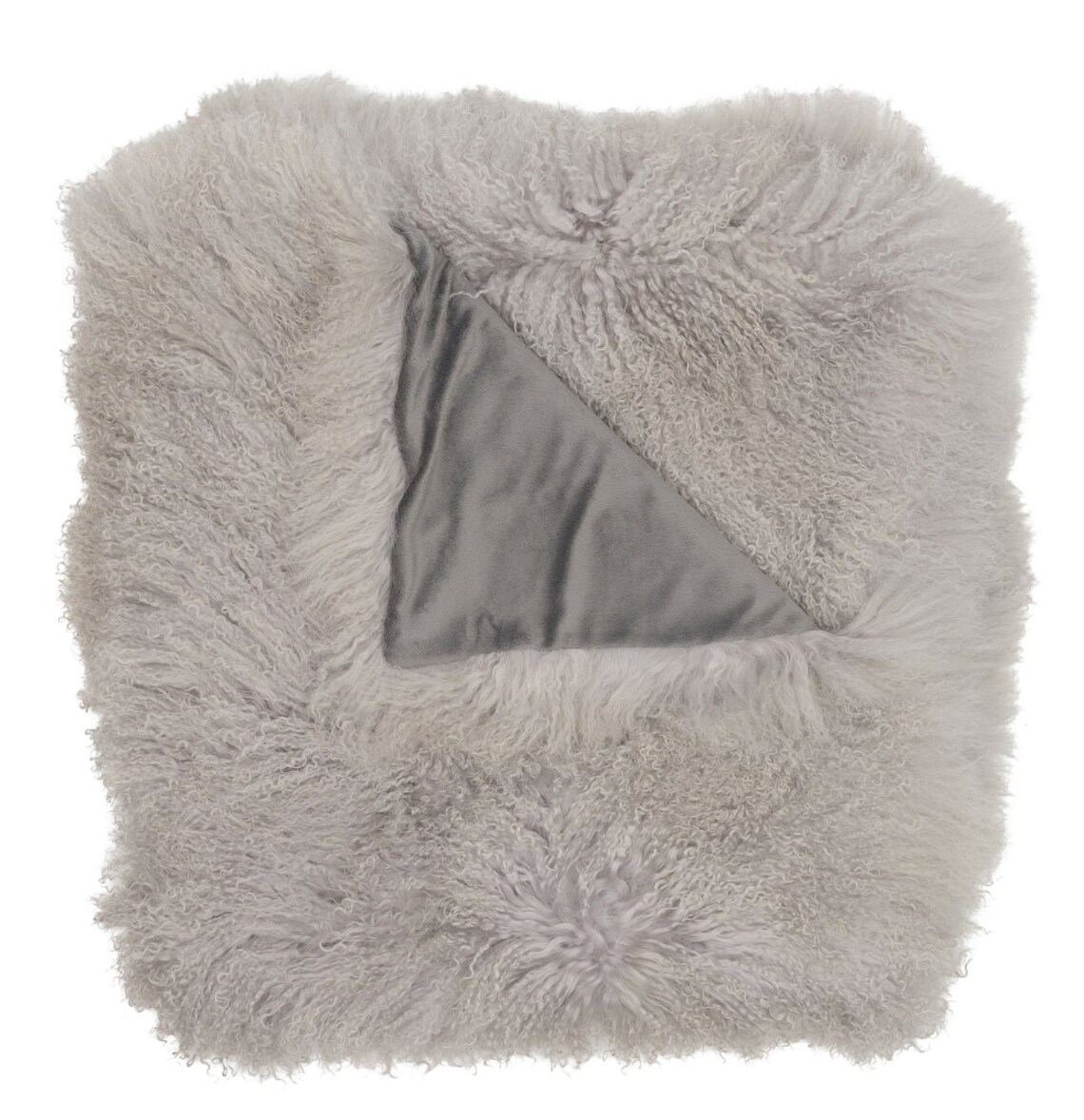 Mongolian Sheepskin Throw Blanket White Pink Fawn beige Etsy