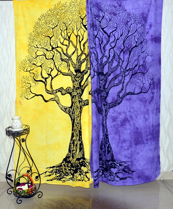 Tree Of Life Tapestry Tie Dye Bedroom Tapestries Indian Home Decor Wall Hanging Boho Mandala Wall Decor Art Beach Picnic Sheet Blanket Throw