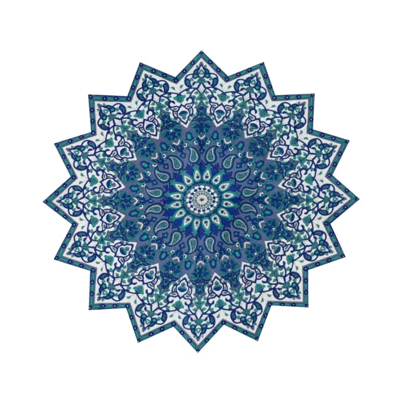 Indian Star Mandala tapestry picnic yoga mat boho decor peacock blanket hippie tablecloth Star designer mandala Wall art bohemian roundie