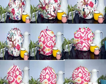 Funda para tetera tradicional - Calentador de té para tetera, funda de algodón para tetera