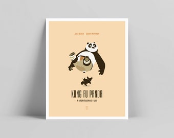 Kung Fu Panda Print Etsy