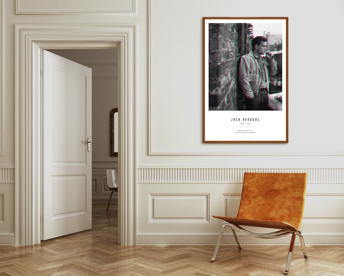 Jack Kerouac Print Jack Kerouac Poster Jack Kerouac Jack - Etsy