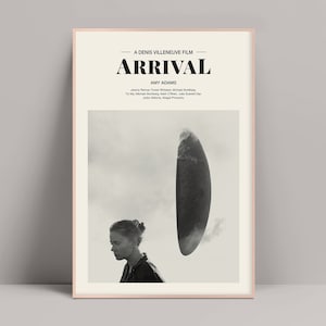 Arrival Poster, Minimalist Poster, Arrival Movie Poster, Amy Adams, Jeremy Renner, Denis Villeneuve, Dune Movie, Blade Runner 2049, Sicario