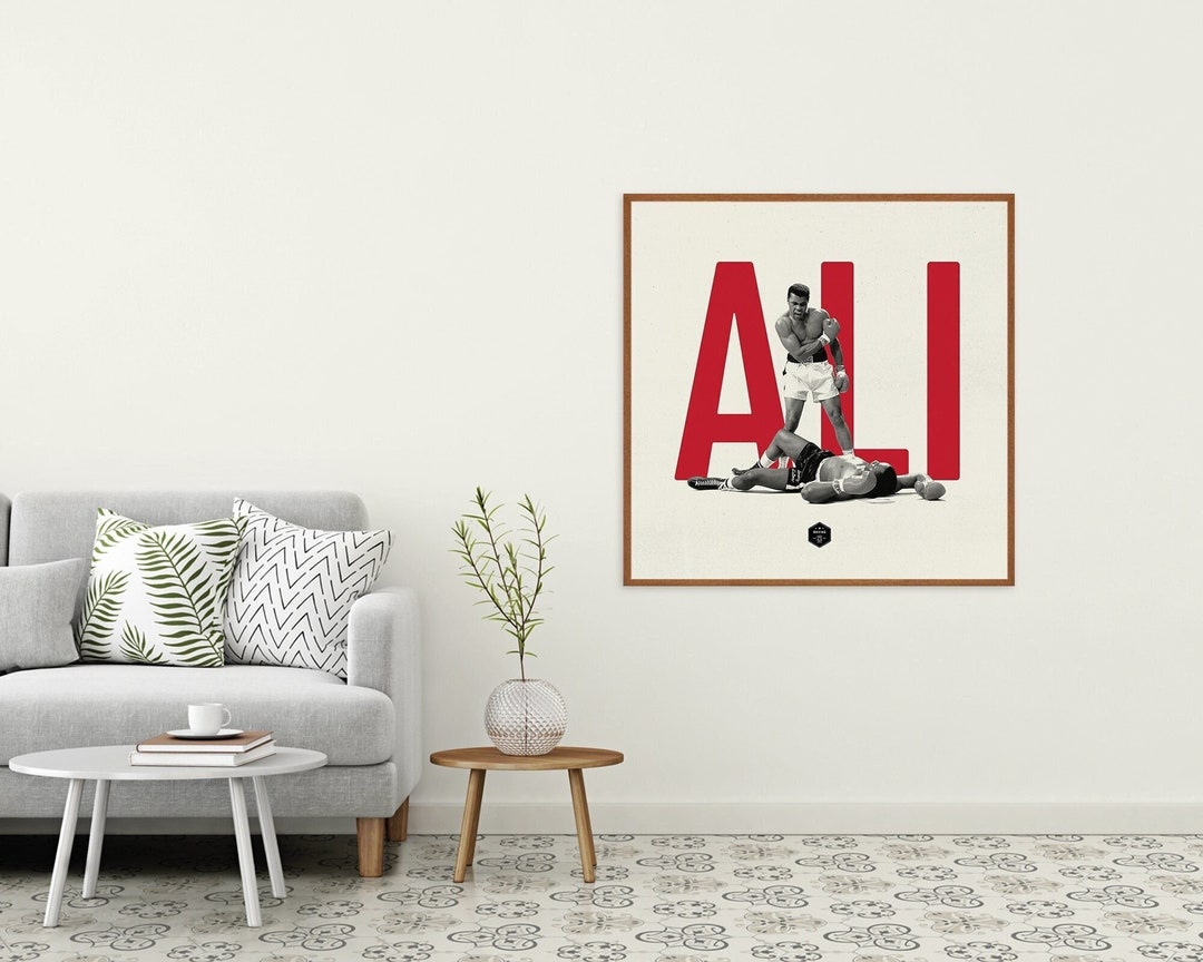Muhammad Ali Poster, Muhammad Ali Print, Muhammad Ali and Sonny Liston ...