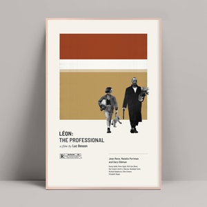 Leon: The Professional, Leon Poster, Leon Mathilda, Jean Reno, Gary Oldman, Natalie Portman, Luc Besson, The Fifth Element, La Femme Nikita