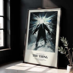 The Thing, The Thing Poster, John Carpenter, Kurt Russell, Halloween Movie, Prince of Darkness, They Live, Escape from New York