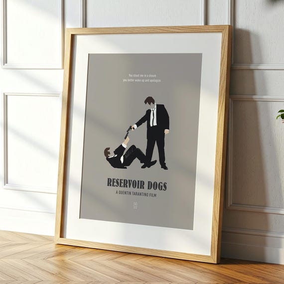 RESERVOIR DOGS ポスター 当時物 オリジナル タランティーノ Reservoir