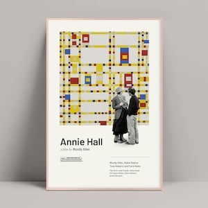 Annie Hall, Woody Allen, Diane Keaton, Paul Simon, Annie Hall Poster, Midnight in Paris, Manhattan Movie, Blue Jasmine, Match Point