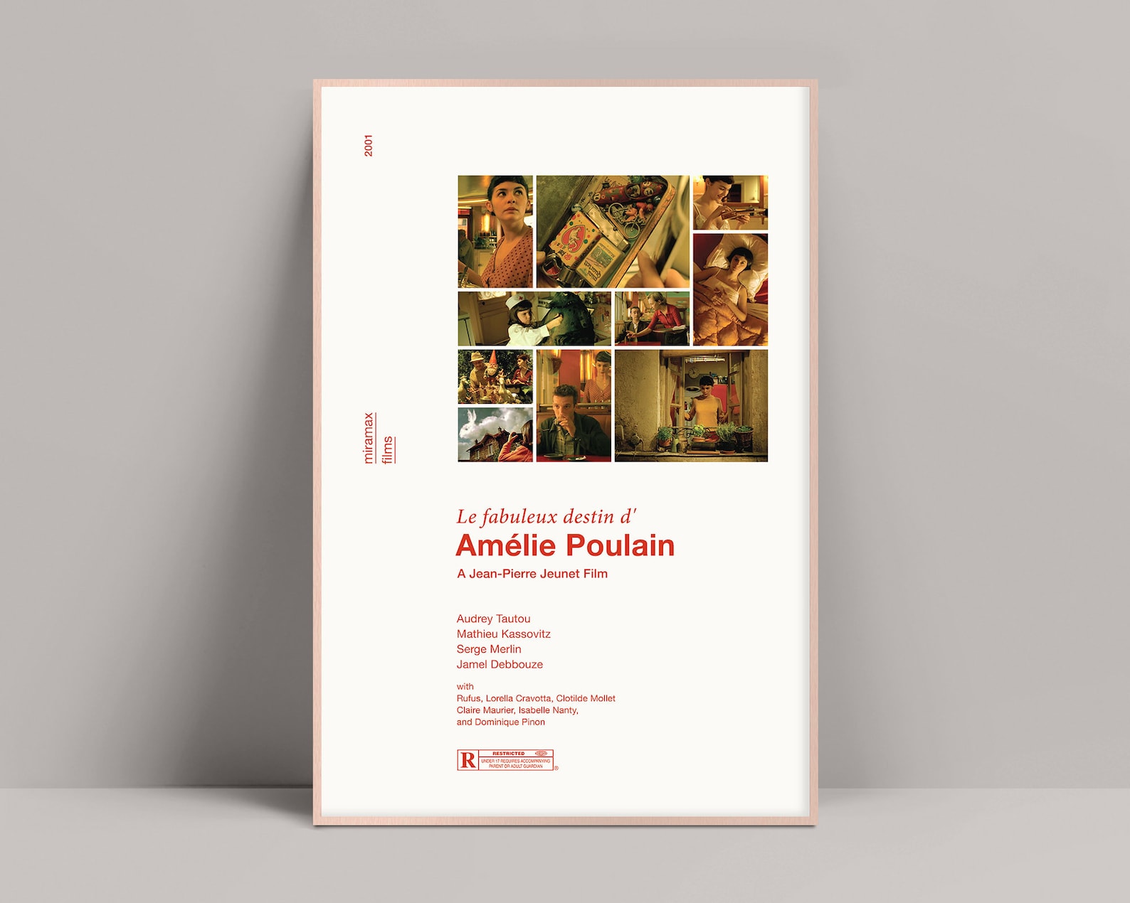 Amelie Movie Poster Amelie Print Amélie Poulain Audrey Etsy