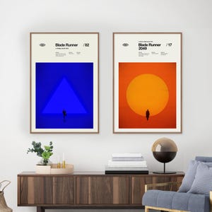Blade Runner Poster Set, Blade Runner, Blade Runner 2049, Blade Runner Poster, Harrison Ford, Rutger Hauer, Ryan Gosling, Ana de Armas