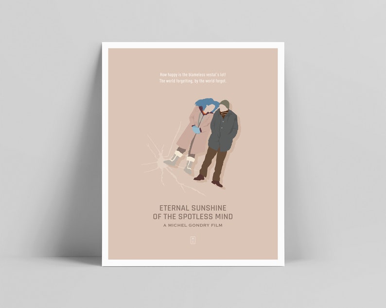 Eternal Sunshine of the Spotless Mind Minimalist Poster | Etsy