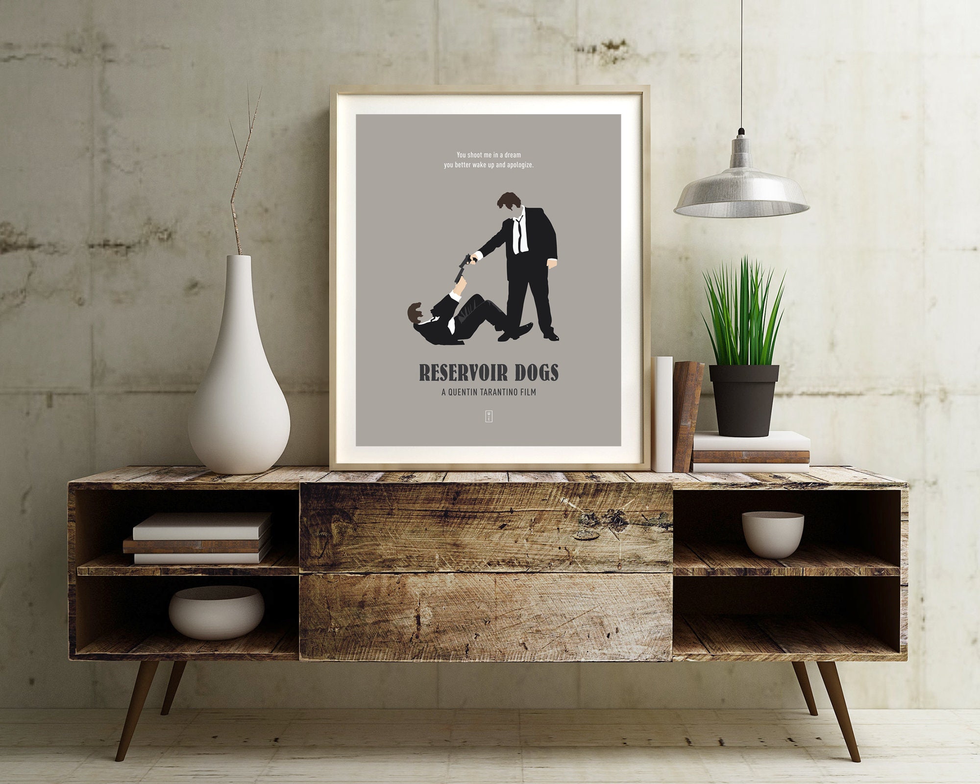 Reservoir Dogs Minimalist Poster Reservoir Dogs Poster | Etsy