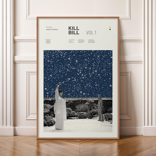 Pulp Fiction & Kill Bill Movie Poster Set – 24x36, Unframed, Tarantino Collection
