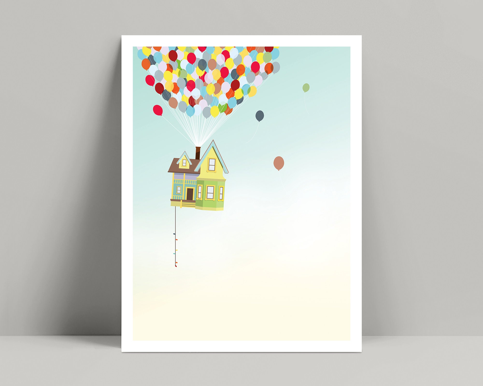 Pixar up Minimalist Poster up Movie Poster Pixar up Movie Etsy