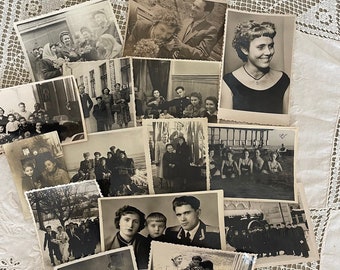 50er Jahre in der USSR, 15 Vintage-Sowjetische Bilder Schnappschüsse Kaleidoskop des Lebens auf Vintage-Fotos