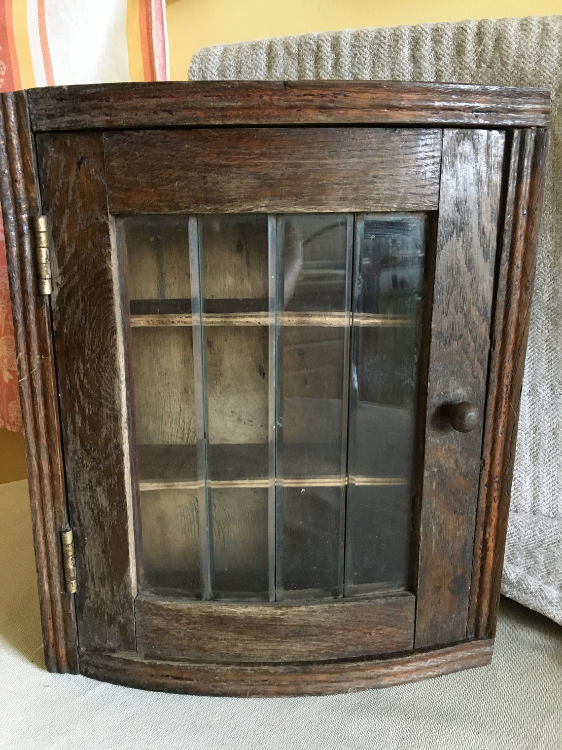 Vintage antique wooden medicine standing first aid Etsy