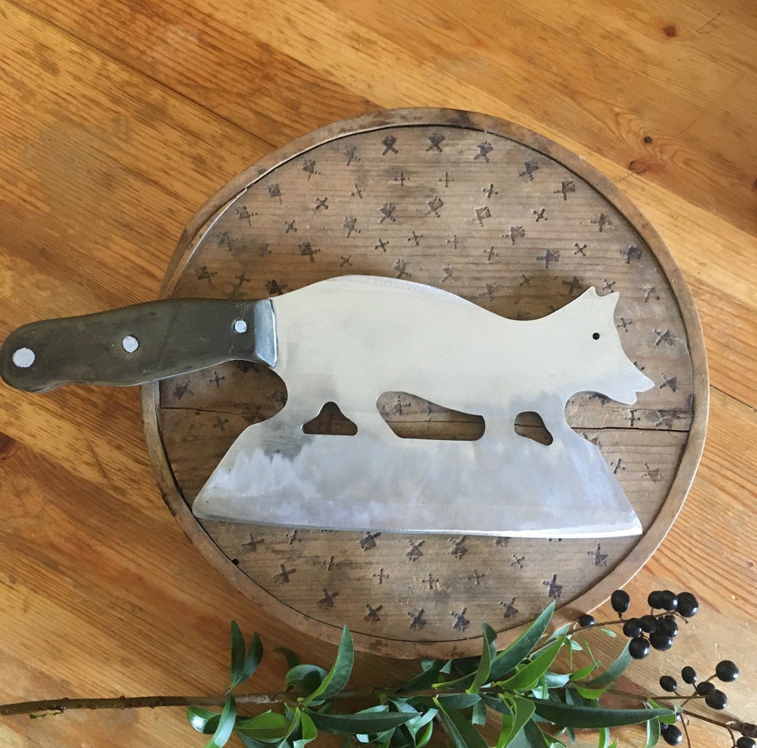 Vintage Cleaver Zoomorphic Kitchen Chopper. Kitchen Cleaver. Etsy