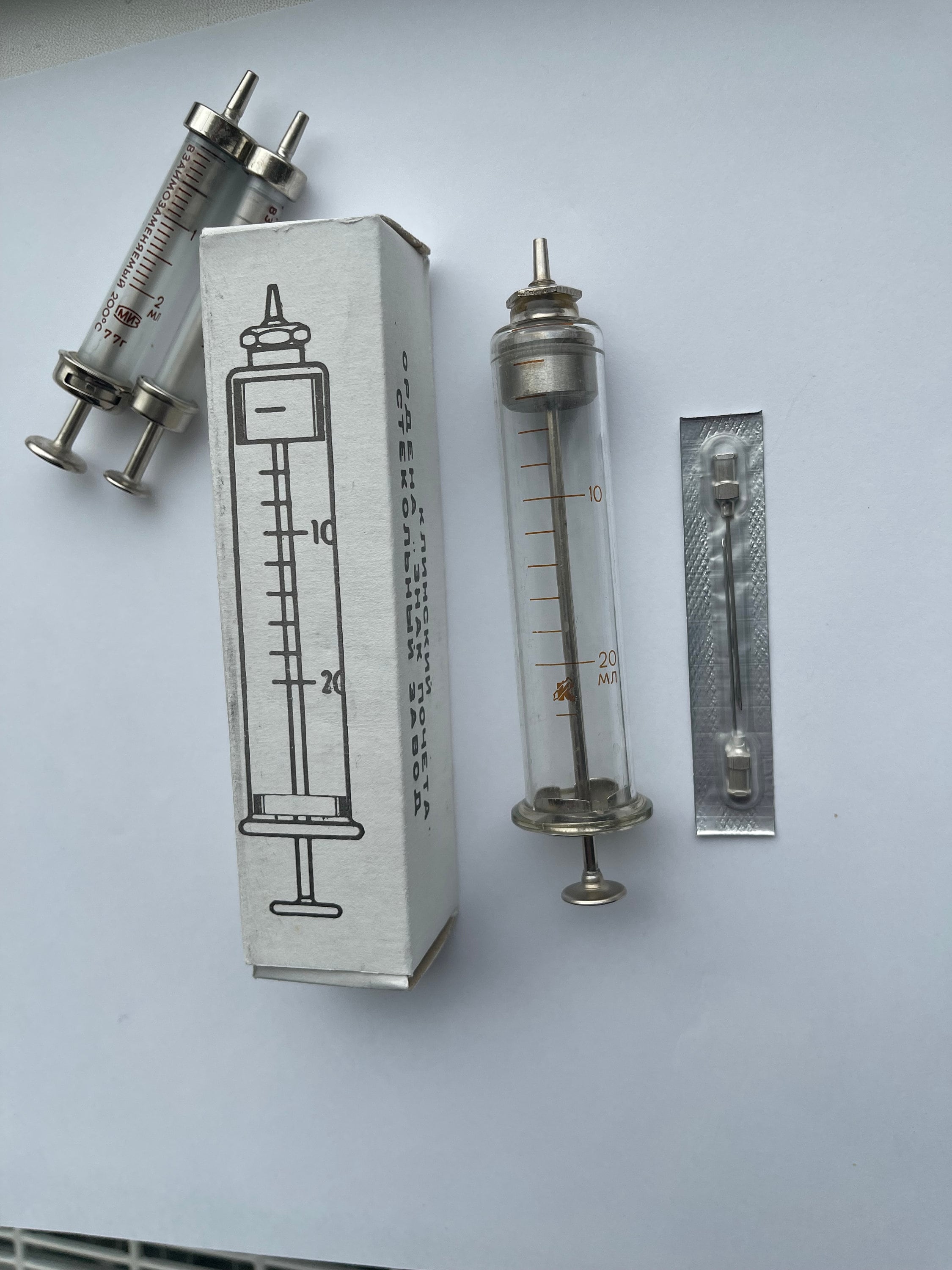 1940s glass syringe - Etsy 日本