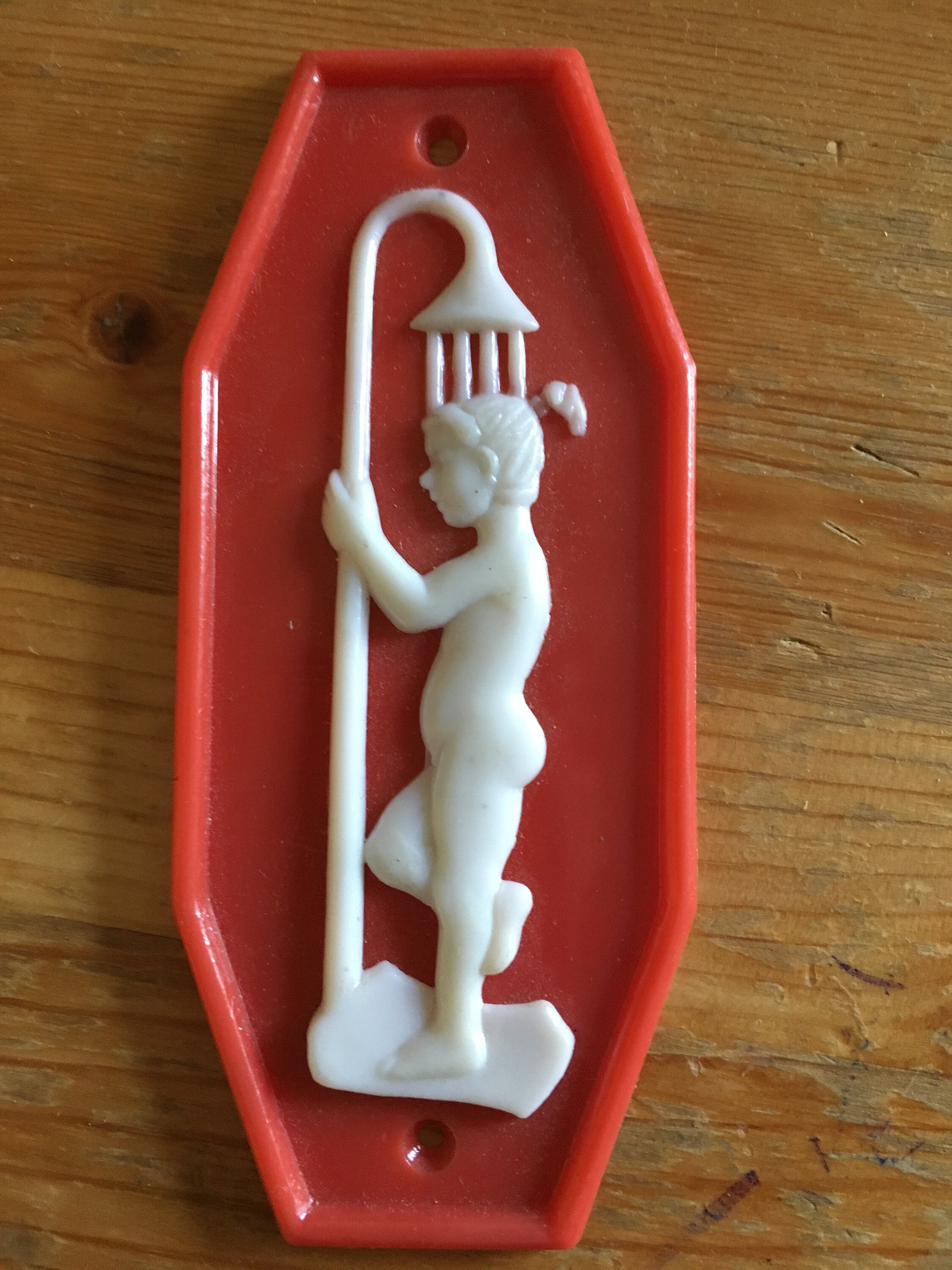 Vintage Bathroom Signs Set Of 2 WC And Shower Room Signs Etsy