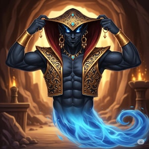 ifrit Djinn Living Entity Companion