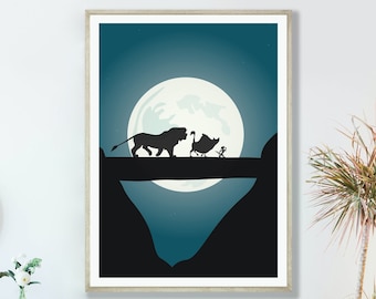 The Lion King print | Hakuna Matata wall art