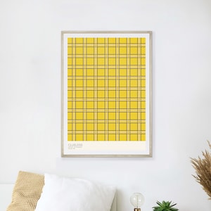 Clueless Movie Poster Wall Print, Film Poster, estética de los 90, Arte nostálgico, Decoración retro, Cher, como si