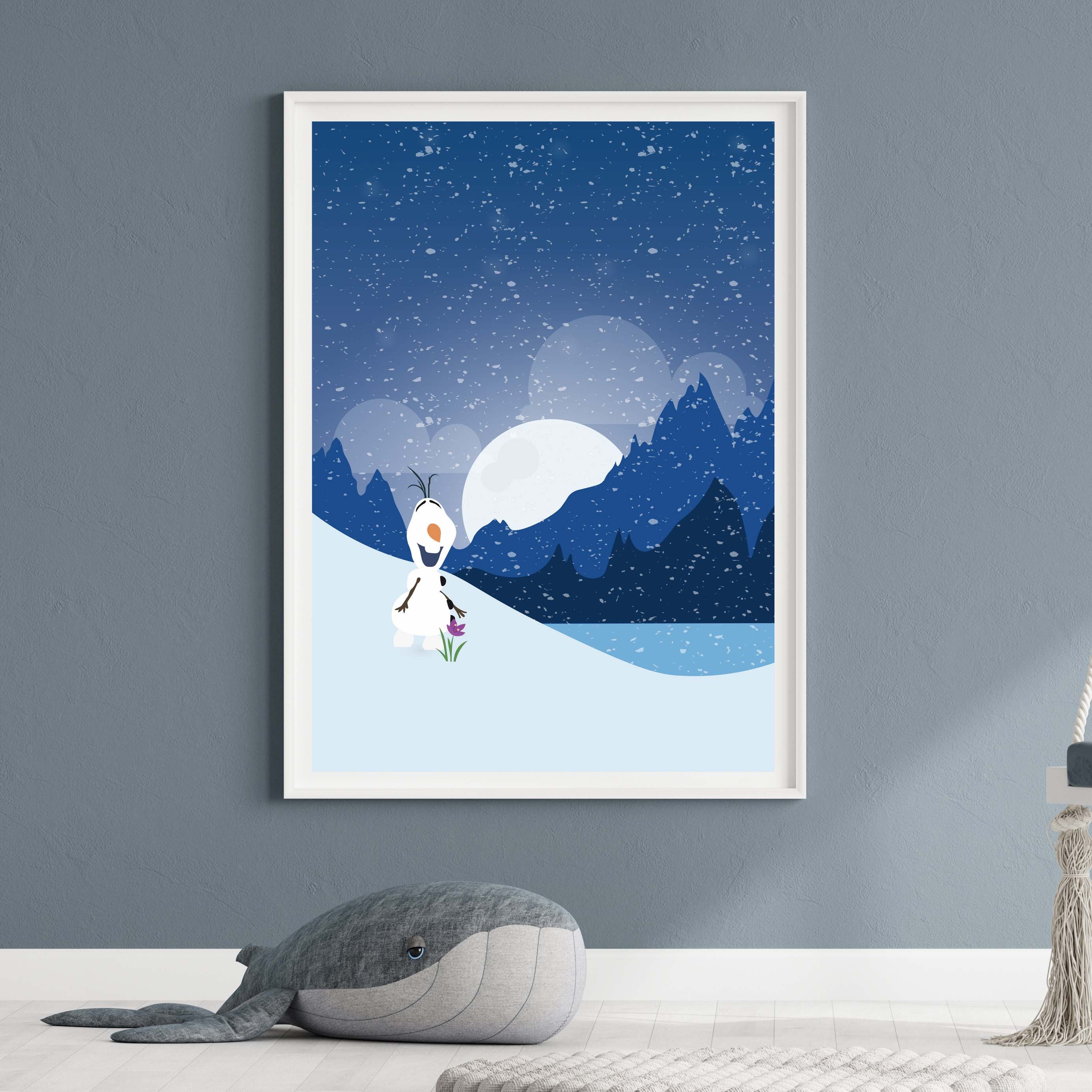 Wall Etsy Style Prints, and Print, Princess Poster, - Poster, Minimalist Elsa, Movie Anna Movie Frozen Art, Frozen Olaf Decor