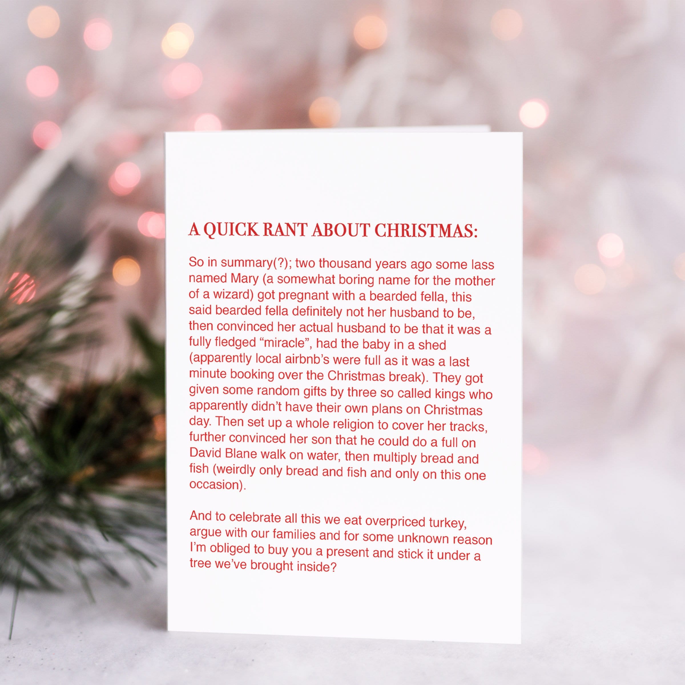 Funny Christmas Card for Family and Friends Sarcastic Fun - Etsy Funny Christmas Card for Family and Friends Sarcastic Fun - Etsy