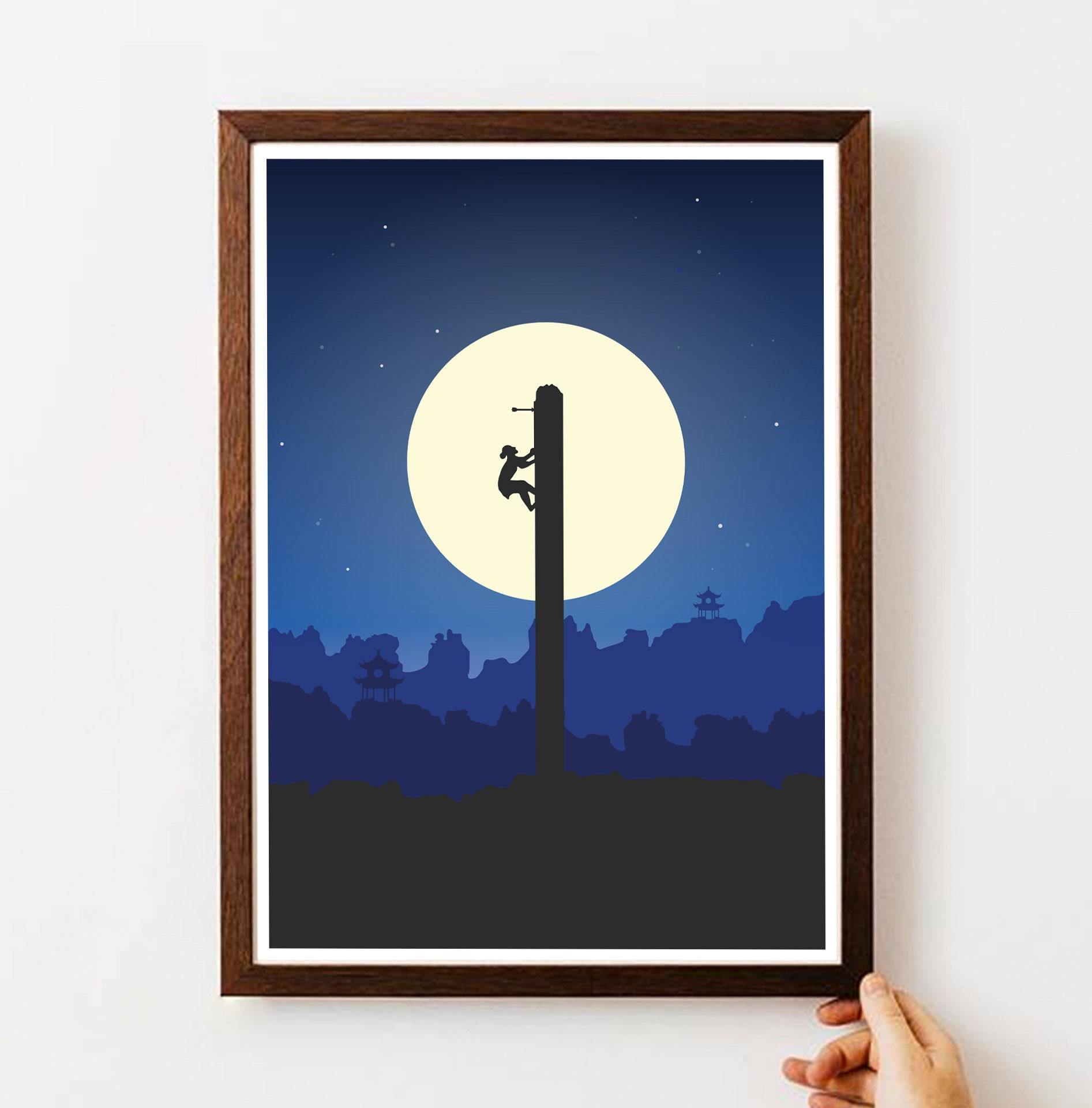 Mulan Wall Art Inspired Minimalist Movie Poster / Print / - Etsy UK