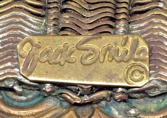 Signed Jack Smile Long Rectangle Mesh Triple Row … - image 7