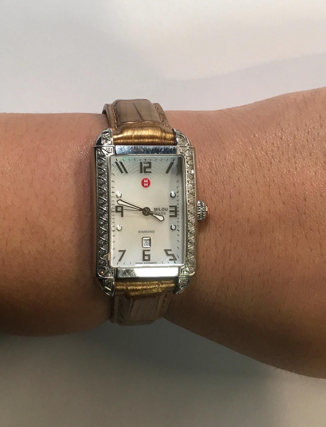 Michele Milou Park Diamond ladies watch Michele Milou Park Mw15c01a2025 Stainless Steel Ladies  main image 4