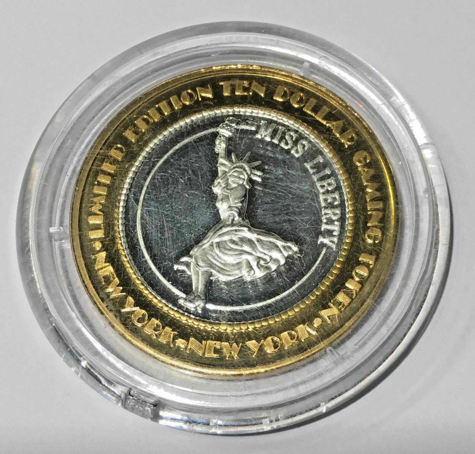 2 Sealed 1997 2005 New York Miss Liberty 10 Dollar 999