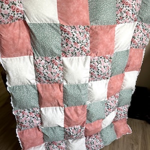 Puff Throw Quilt