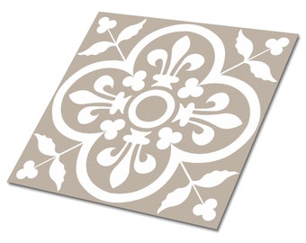 Card Themes Self Adhesive Vinyl Tiles, Beige Vinyl Floor Tiles, White Vinyl Wall Panels, Mosaic Luxury Vinyl Tile, Home Decor