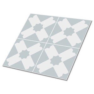 Geometric Patchwork Vinyl Floor Tiles, Gray Vinyl Floor Tiles, Beige Vinyl Tiles For Bathroom, Classic Luxury Vinyl Tile