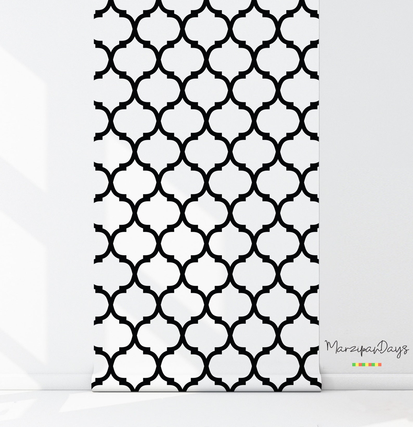 Moroccan Wallpaper Moroccan Wall Art Removable Wallpaper Etsy
