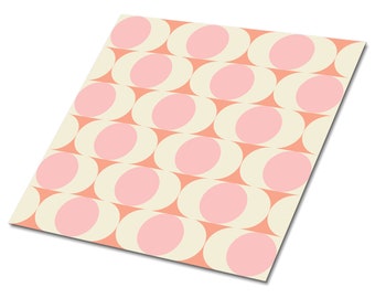 Pink Classic Pattern Vinyl Floor Tiles, Pink Vinyl Tiles Flooring, Yellow Vinyl Wall Panels, Classic Vinyl Tiles For Bathroom