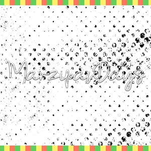 Grunge dots wallpaper Zwart-witte muurschildering, Polka dots behang, Verwisselbaar behang, Peel en stick wanddecor, Minimalistisch 38 afbeelding 4