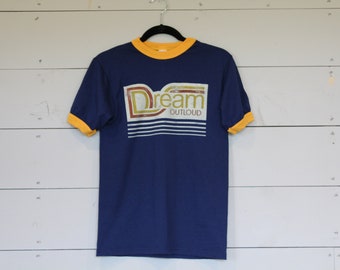 Vintage Retro T-shirt ringer