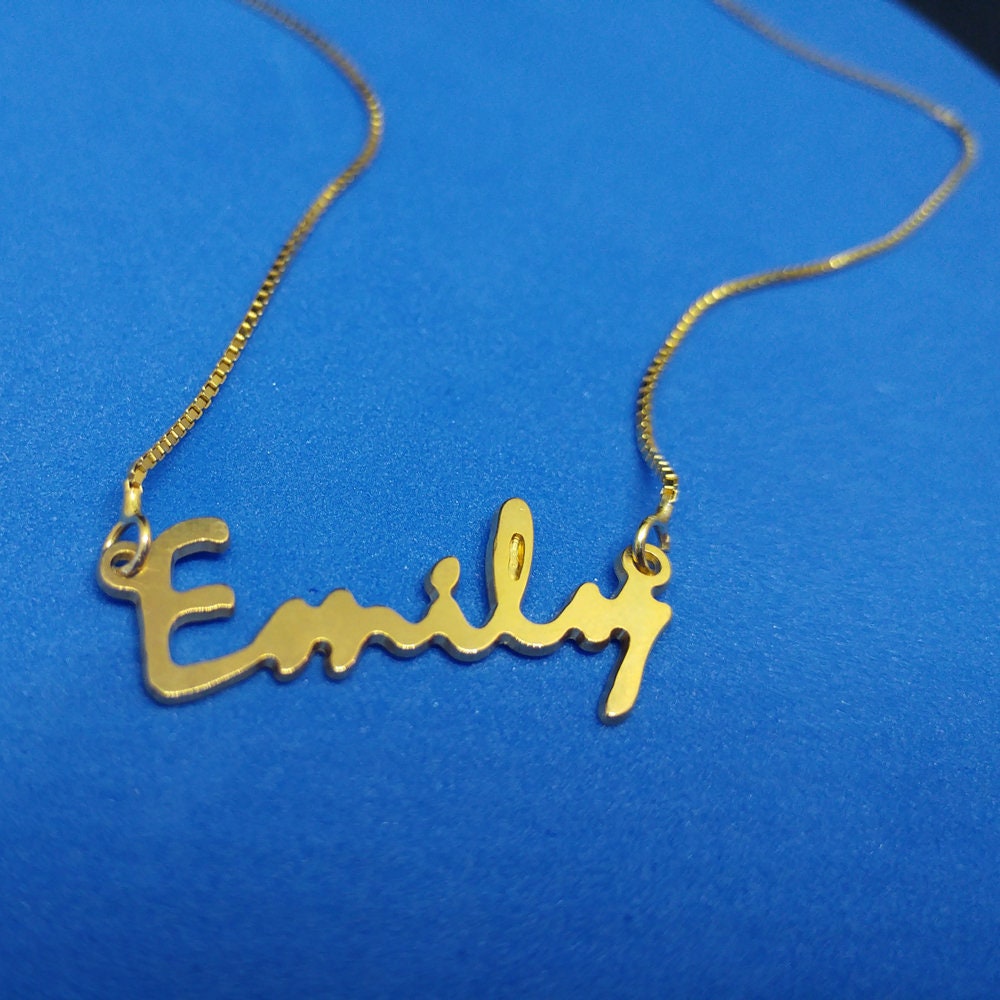 Custom Name Choker Name Necklace Choker Necklace Gold Name Etsy