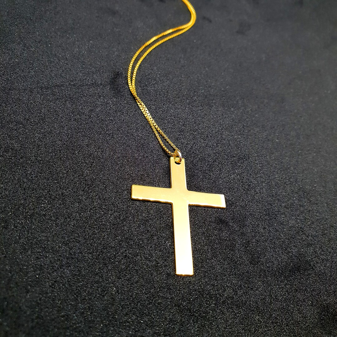 Cross Necklace Gold Christmas Gifts for Kids Girls Cross Etsy