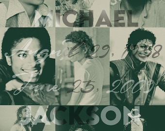 MEZUMI Stampa Artistica Da Parete Su Tela Con Stampa Di Michael Jackson Che Balla, Per Soggiorno