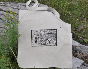 Hungry Bumble Bee Tote Bag