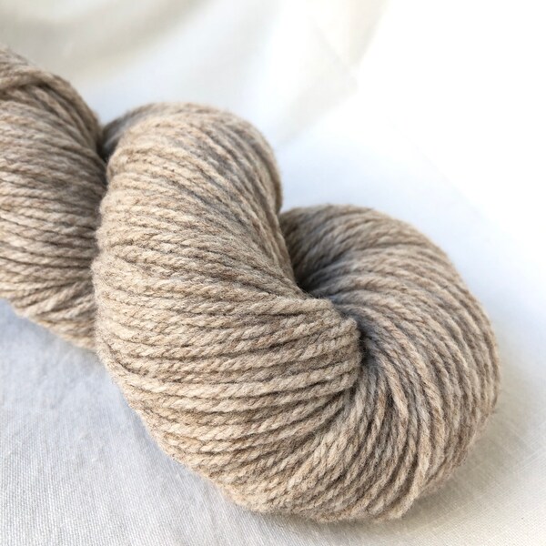 Écheveau De Laine Mérinos Et Cachemire Noir - Fait Main - Pour Tricot Ou Crochet