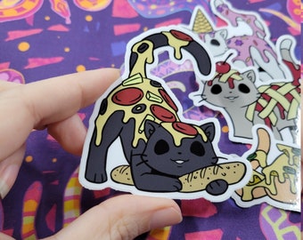 Pizza Cat Sticker