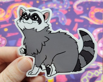 Waschbär Sticker