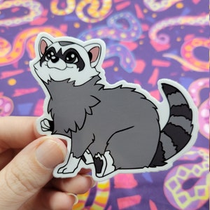 Raccoon Sticker