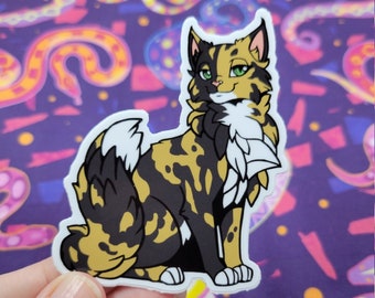 Calico Cat Sticker